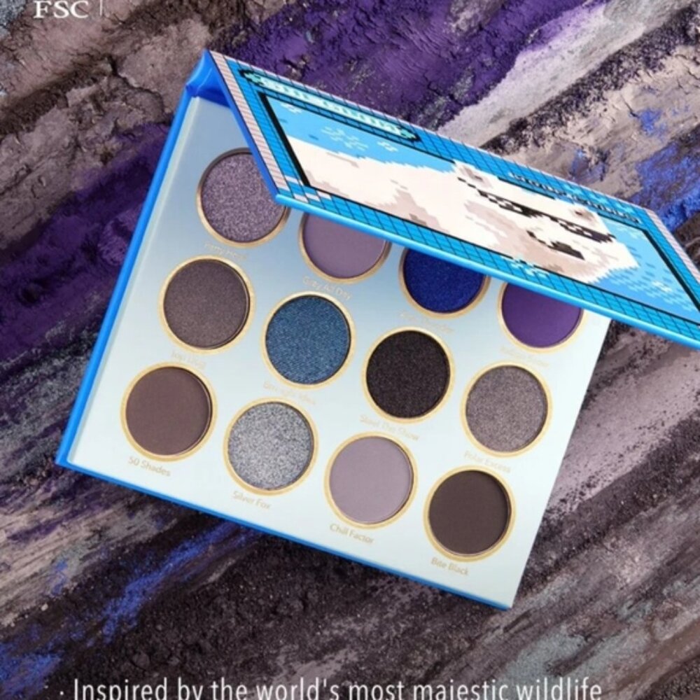 NWT SheGlam Exotic Winter Blue Eyeshadow - Picture 5 of 7